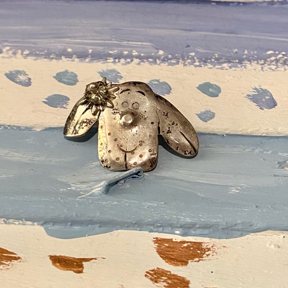 Sterling Silver Dog